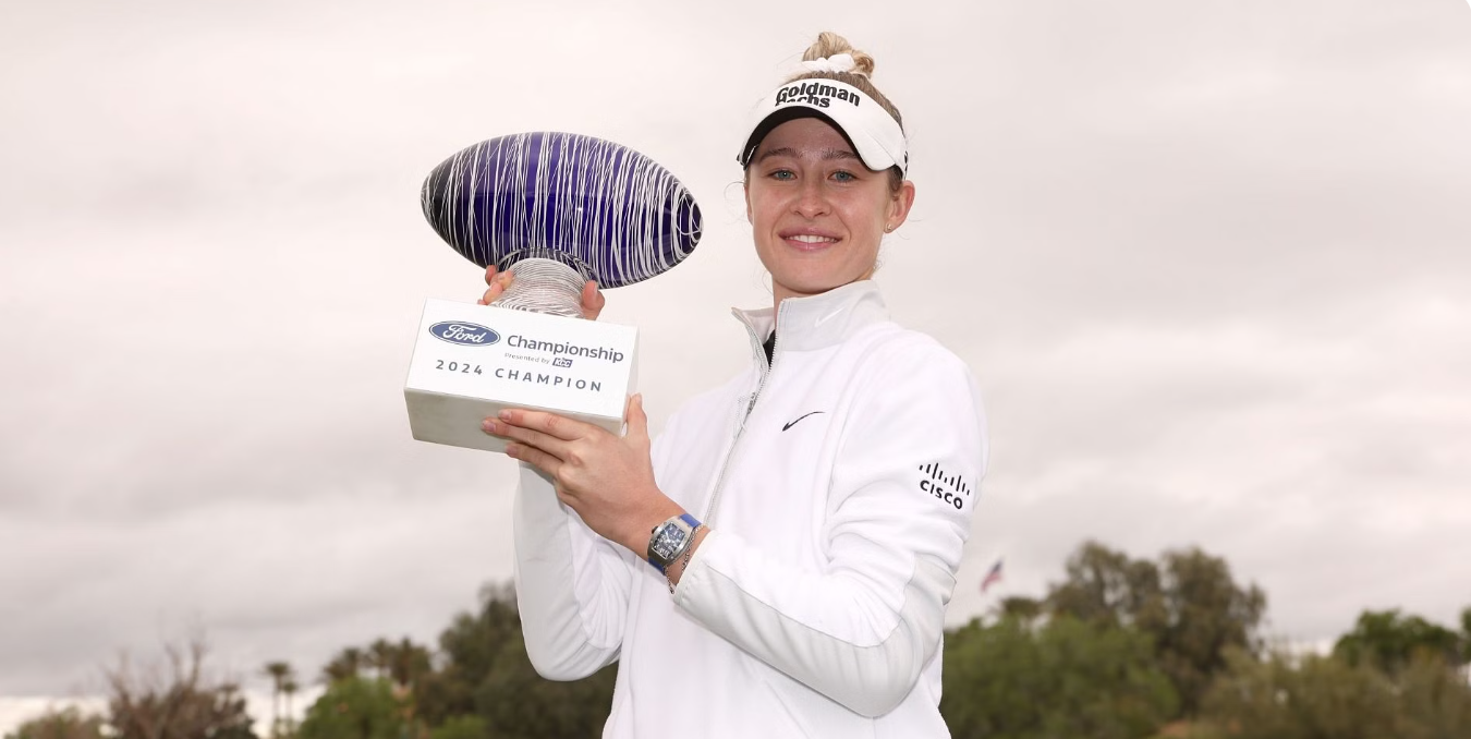 What's In The Winner's Bag Nelly Korda at Ford Championship 2024